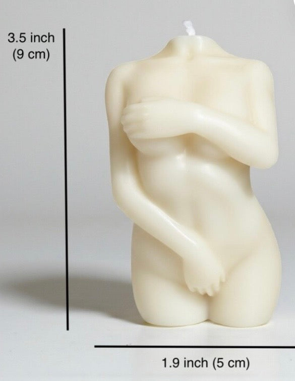 Nude Female Body Candle