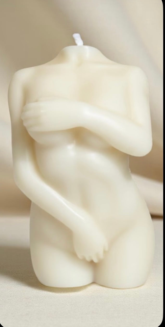 Nude Female Body Candle