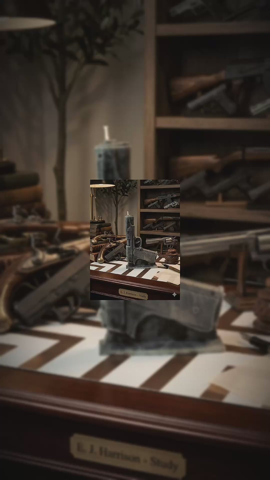 1911 Pistol Candle