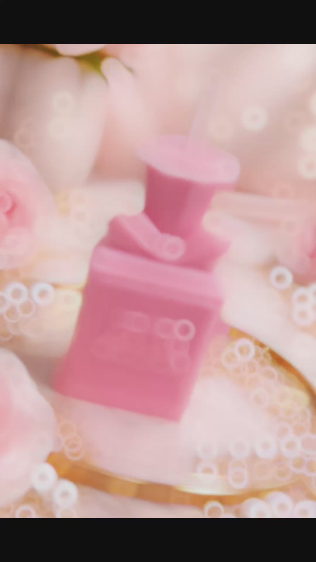Bow tie Perfume Candle